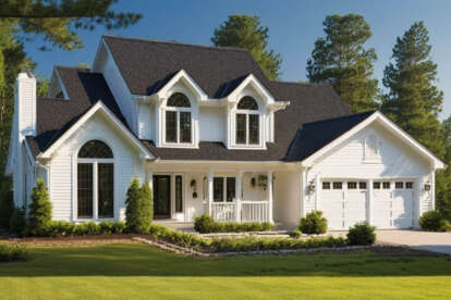 Country House Plan #033-00003 Elevation Photo
