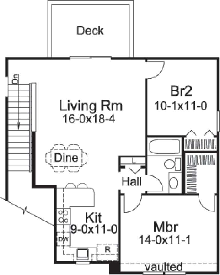 House Plan House Plan #14400 Drawing 1