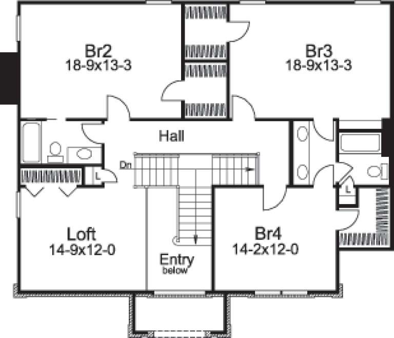 House Plan House Plan #14401 Drawing 2