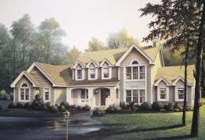 Traditional House Plan #5633-00088 Elevation Photo