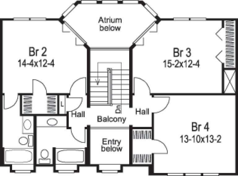 House Plan House Plan #14402 Drawing 2