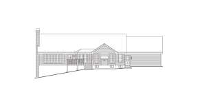 Ranch House Plan #5633-00093 Elevation Photo