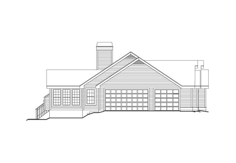 Ranch House Plan #5633-00093 Additional Photo