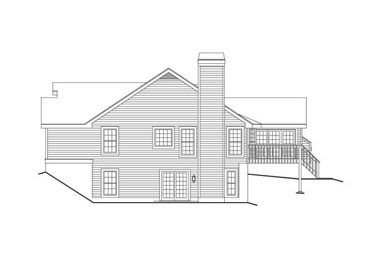 Ranch House Plan #5633-00093 Additional Photo
