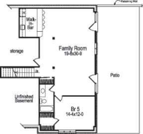 Floorplan 2 for House Plan #5633-00095