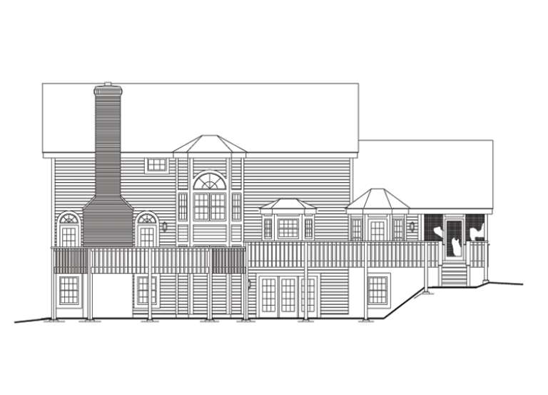 Greek Revival House Plan #5633-00097 Elevation Photo