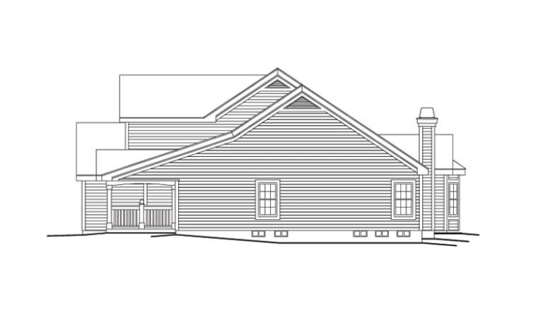 Narrow Lot House Plan #5633-00101 Additional Photo