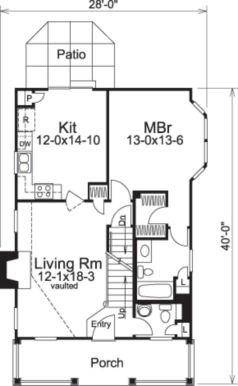 House Plan House Plan #14417 Drawing 1