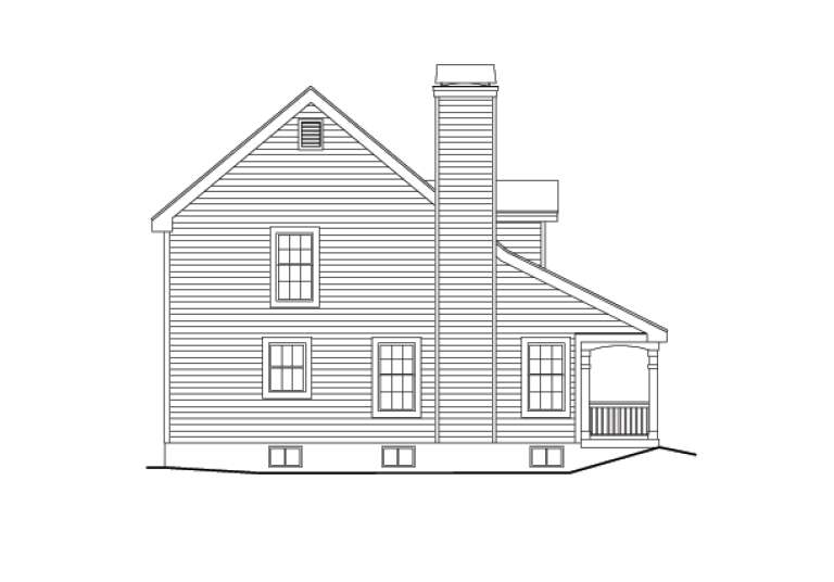 Narrow Lot House Plan #5633-00103 Additional Photo