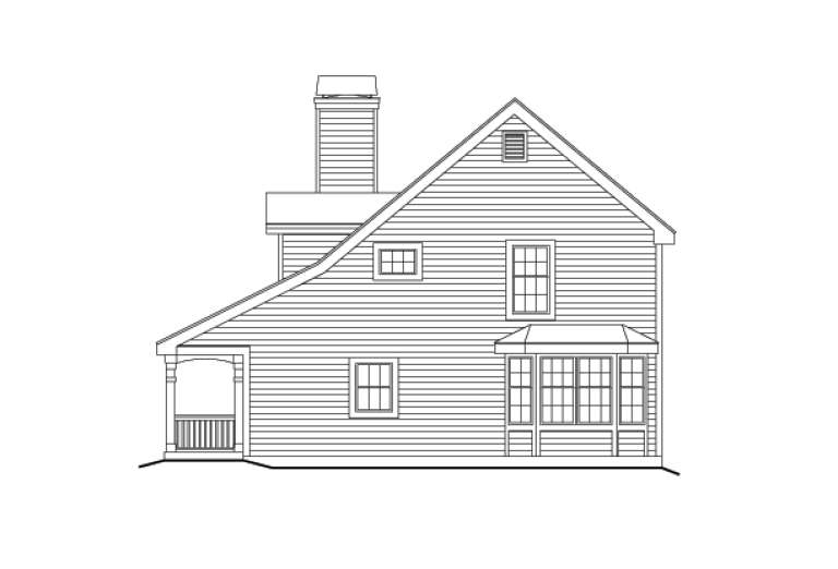 Narrow Lot House Plan #5633-00103 Additional Photo