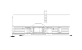 Ranch House Plan #5633-00105 Elevation Photo