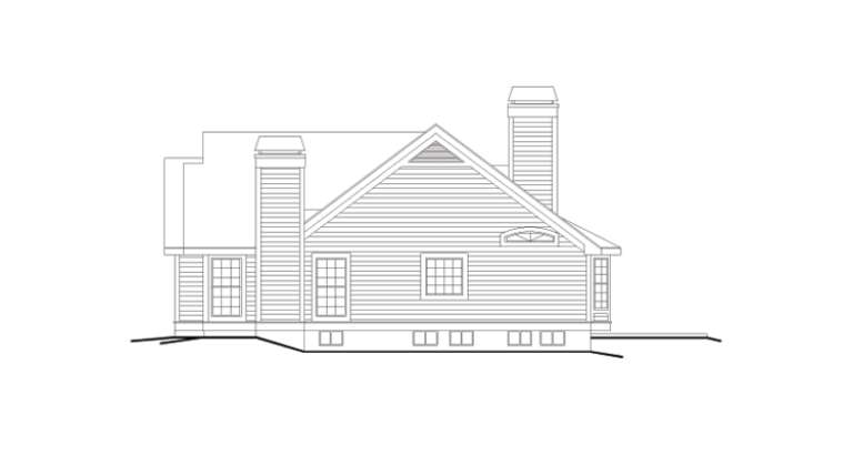 Ranch House Plan #5633-00105 Additional Photo