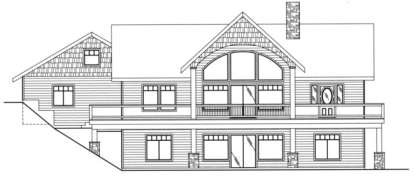 Craftsman House Plan #039-00179 Elevation Photo