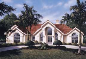 Mediterranean House Plan #5633-00108 Elevation Photo