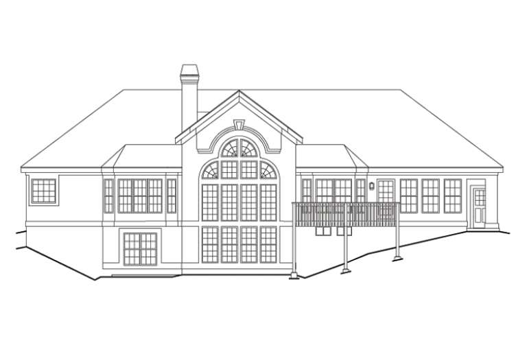 Mediterranean House Plan #5633-00108 Elevation Photo