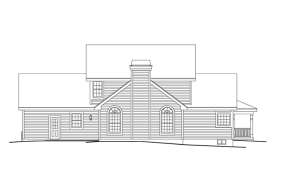 Traditional House Plan #5633-00110 Elevation Photo