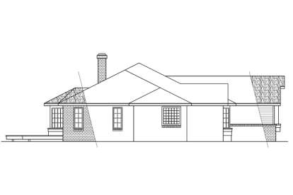Country House Plan #035-00593 Elevation Photo