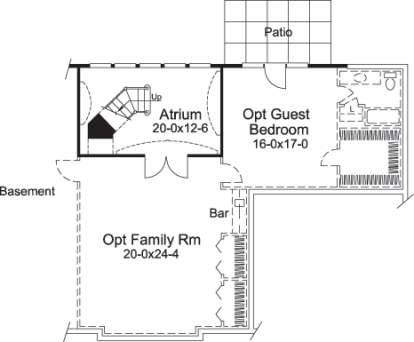 Floorplan 2 for House Plan #5633-00111