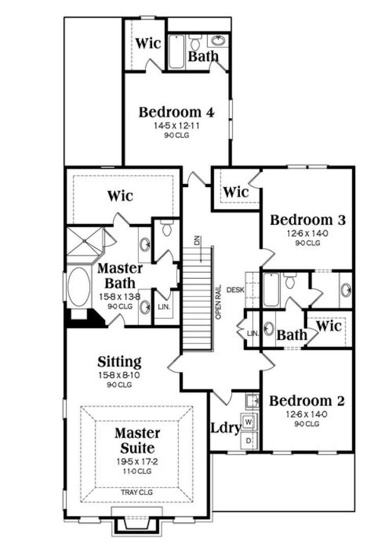House Plan House Plan #14428 Drawing 2