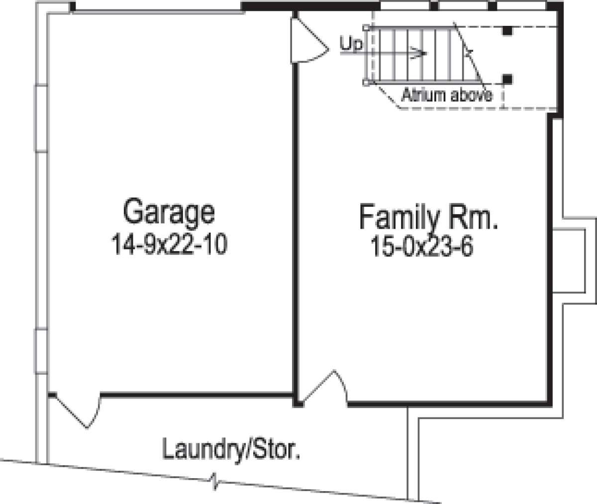Floorplan 2 for House Plan #5633-00113