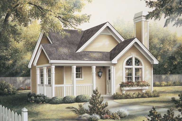 Ranch House Plan #5633-00115 Elevation Photo