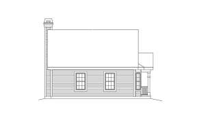 Ranch House Plan #5633-00115 Elevation Photo
