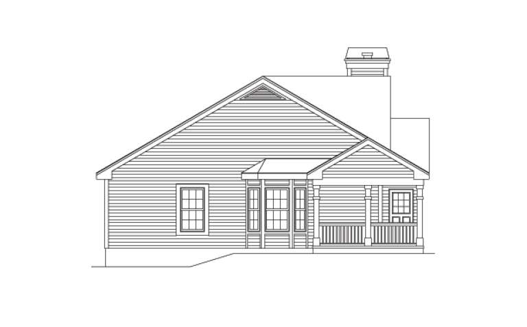 Ranch House Plan #5633-00115 Additional Photo
