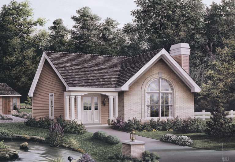 House Plan House Plan #14436 Front Elevation