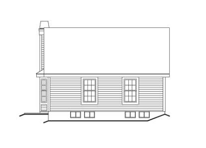 Ranch House Plan #5633-00117 Elevation Photo