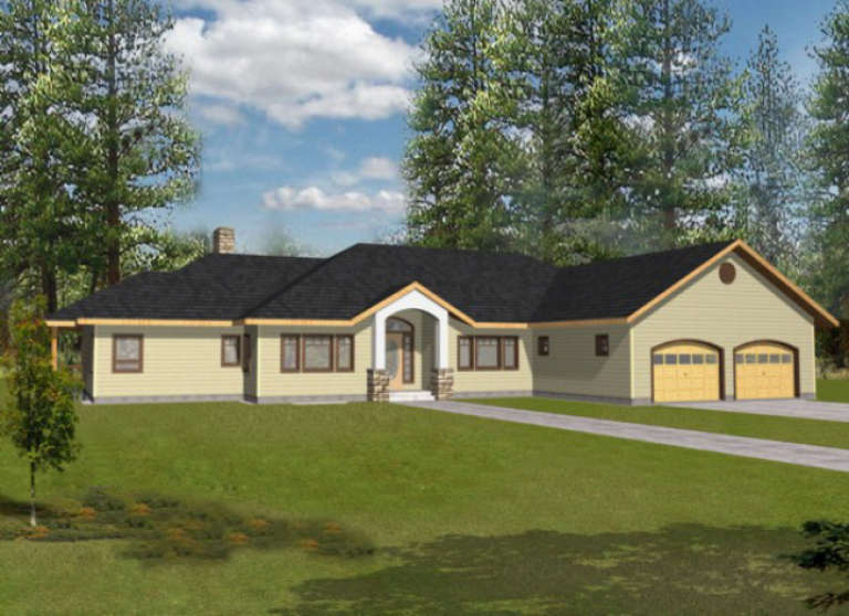 House Plan House Plan #1444 Front Elevation