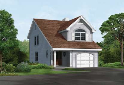 Cottage House Plan #5633-00121 Elevation Photo