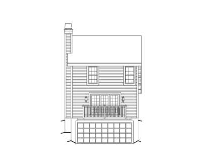 Cottage House Plan #5633-00121 Elevation Photo