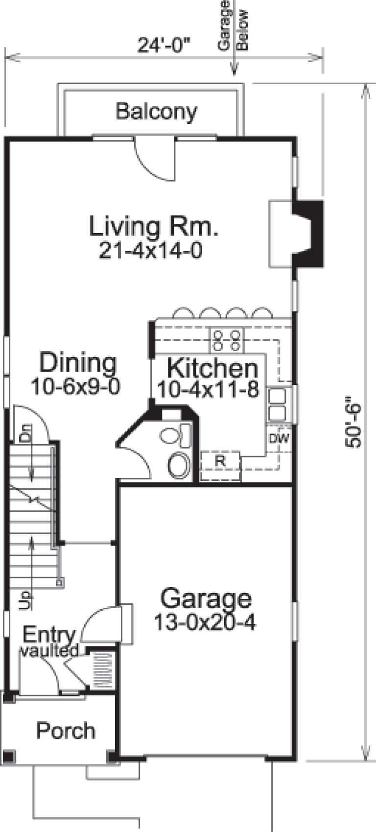 House Plan House Plan #14443 Drawing 1