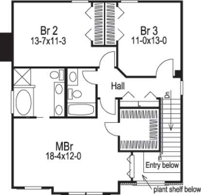 House Plan House Plan #14446 Drawing 2