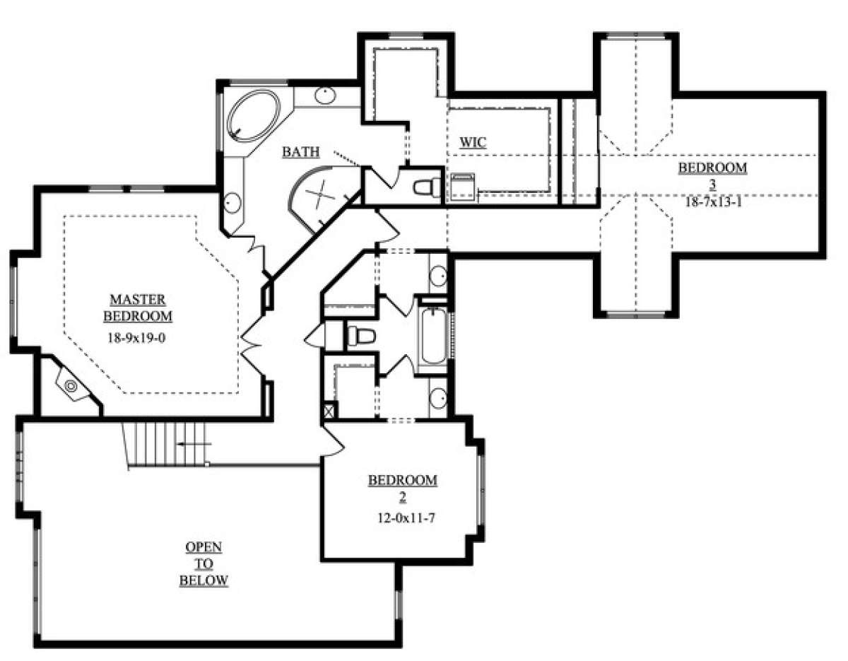 Floorplan 2 for House Plan #5631-00024