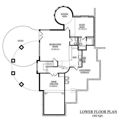 Floorplan 3 for House Plan #5631-00024