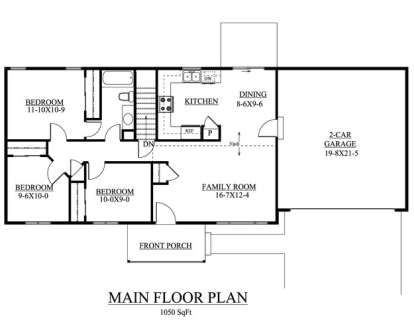 Floorplan1 for House Plan #5631-00026