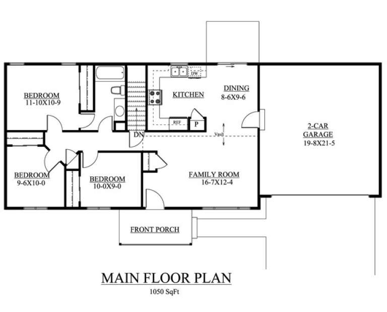 House Plan House Plan #14449 Drawing 1