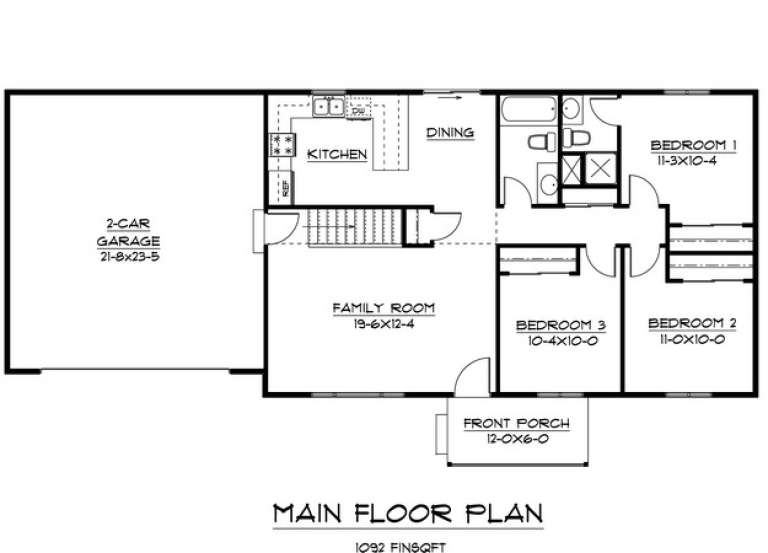 House Plan House Plan #14450 Drawing 1