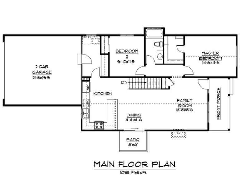 House Plan House Plan #14451 Drawing 1