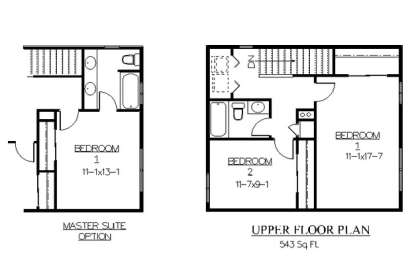 Floorplan 2 for House Plan #5631-00029