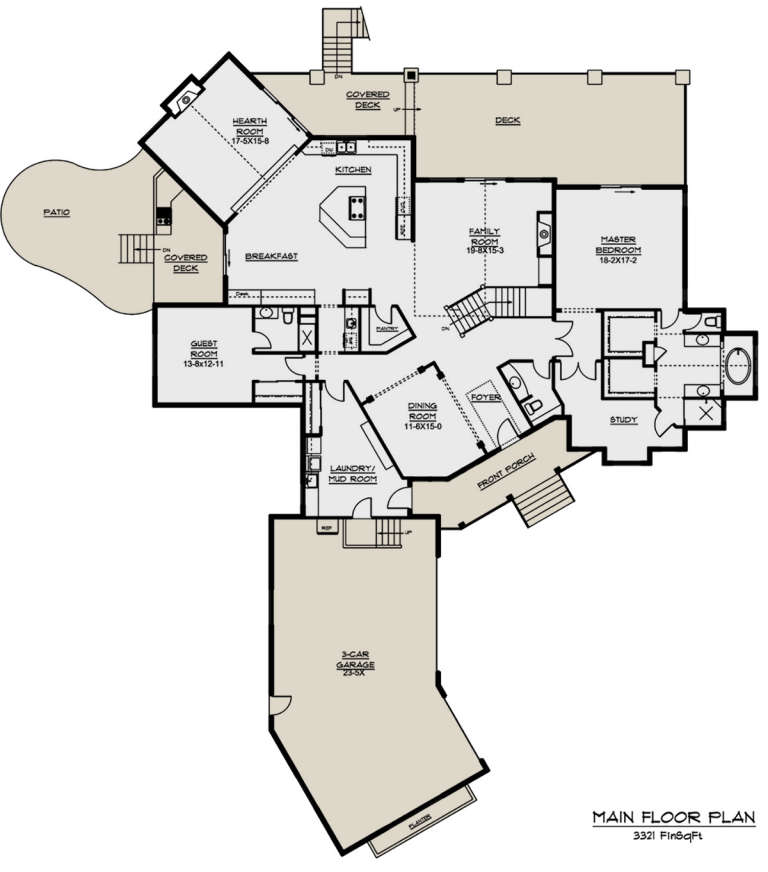 House Plan House Plan #14455 Drawing 1
