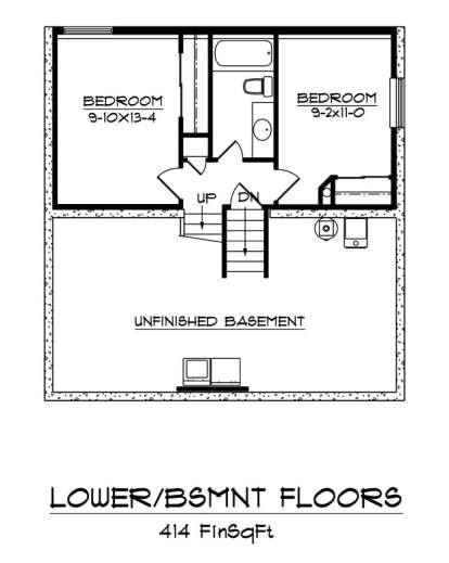 Floorplan 2 for House Plan #5631-00033