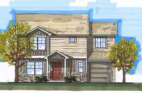 Craftsman House Plan #5631-00034 Elevation Photo