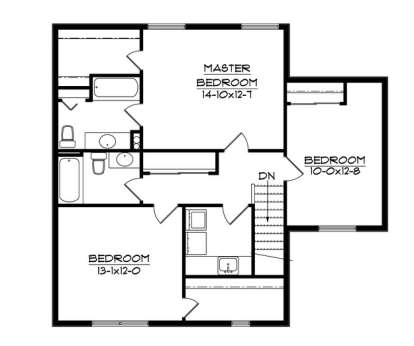 Floorplan 2 for House Plan #5631-00034