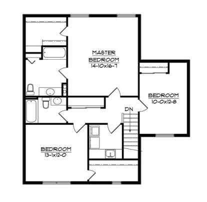 Floorplan 2 for House Plan #5631-00035