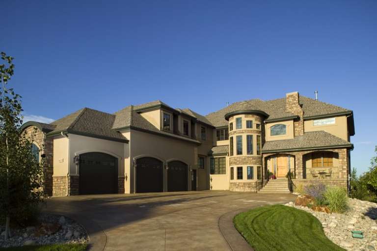 Mountain House Plan #5631-00037 Elevation Photo
