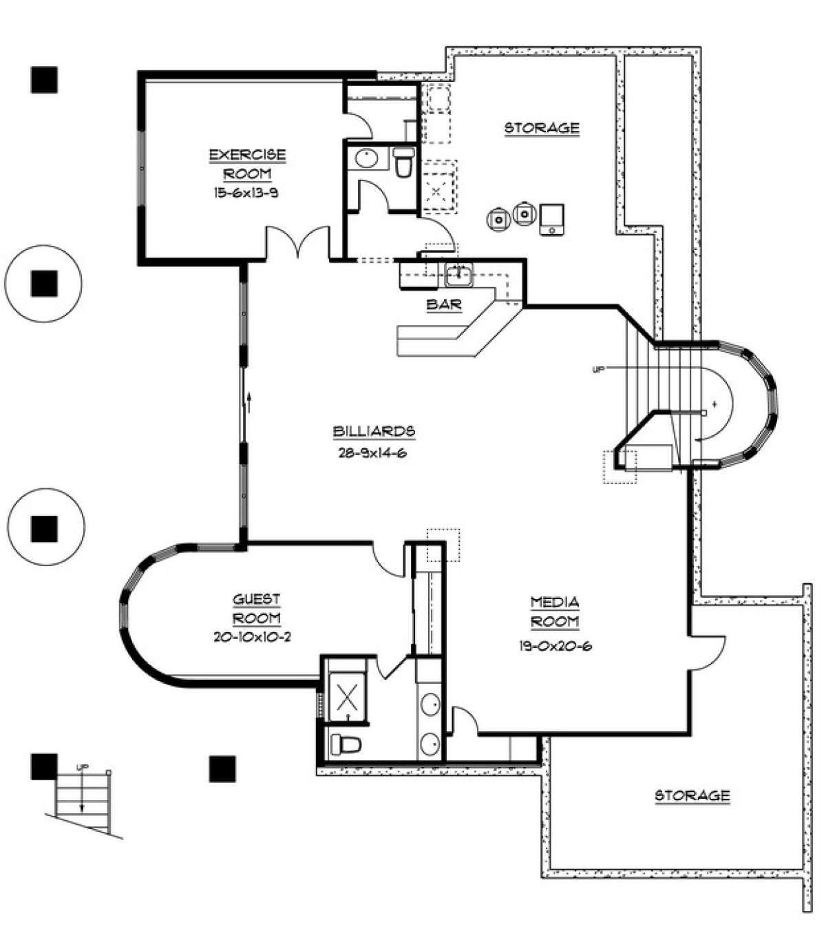 Floorplan 3 for House Plan #5631-00037