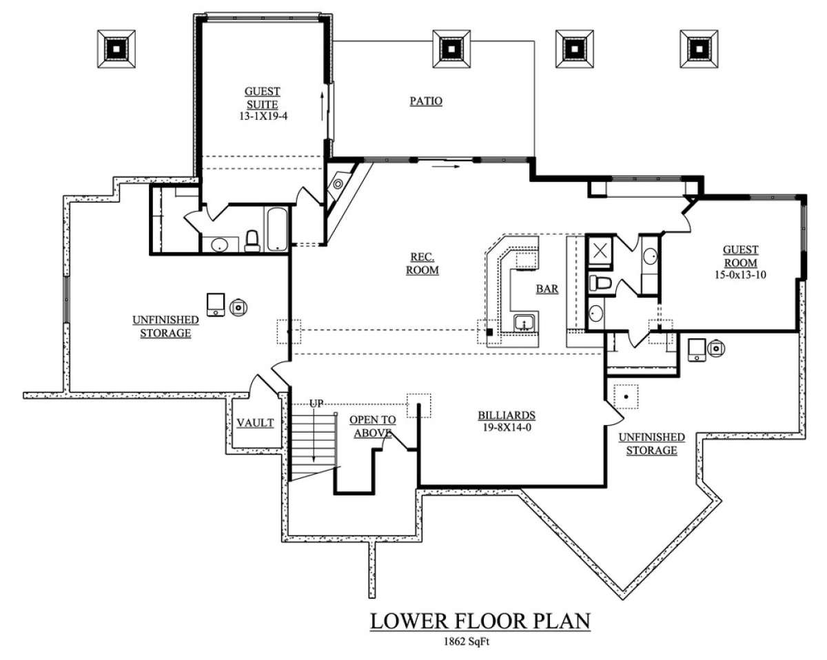 Floorplan 2 for House Plan #5631-00039