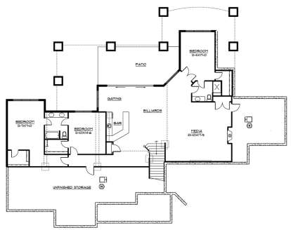 Floorplan 2 for House Plan #5631-00040